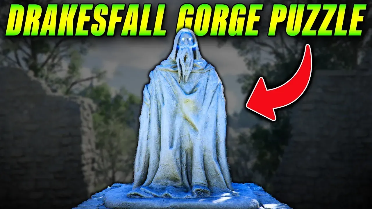 Drakesfall Gorge Ruins Puzzle Solution in Crimson Desert (Red Light, Green Light) — Crimson Desert video guide thumbnail