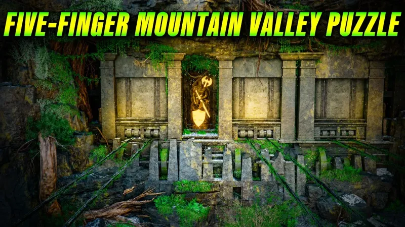 Five-Finger Mountain Valley Puzzle Solution | Ancient Ruins In Crimson Desert — Crimson Desert video guide thumbnail
