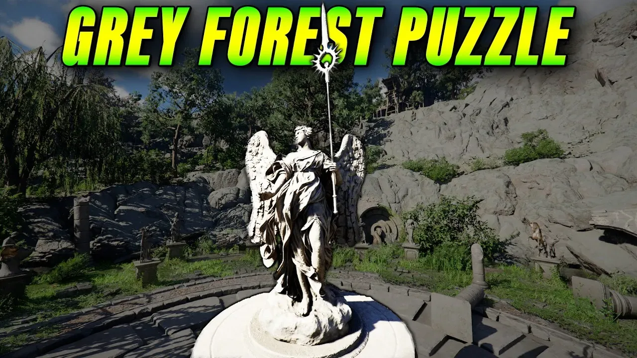 Grey Forest Puzzle Crimson Desert | Solution & Walkthrough — Crimson Desert video guide thumbnail