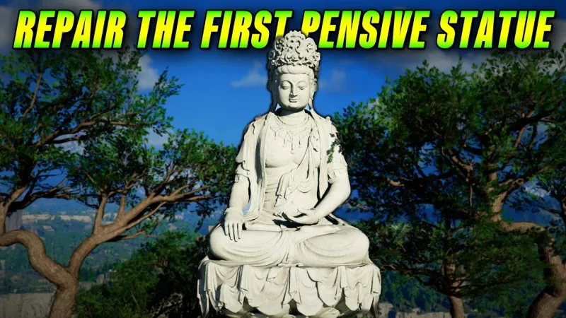 How To Repair the First Pensive Statue | Jijeong Temple in Chaos Quest Guide - Crimson Desert — Crimson Desert video guide thumbnail