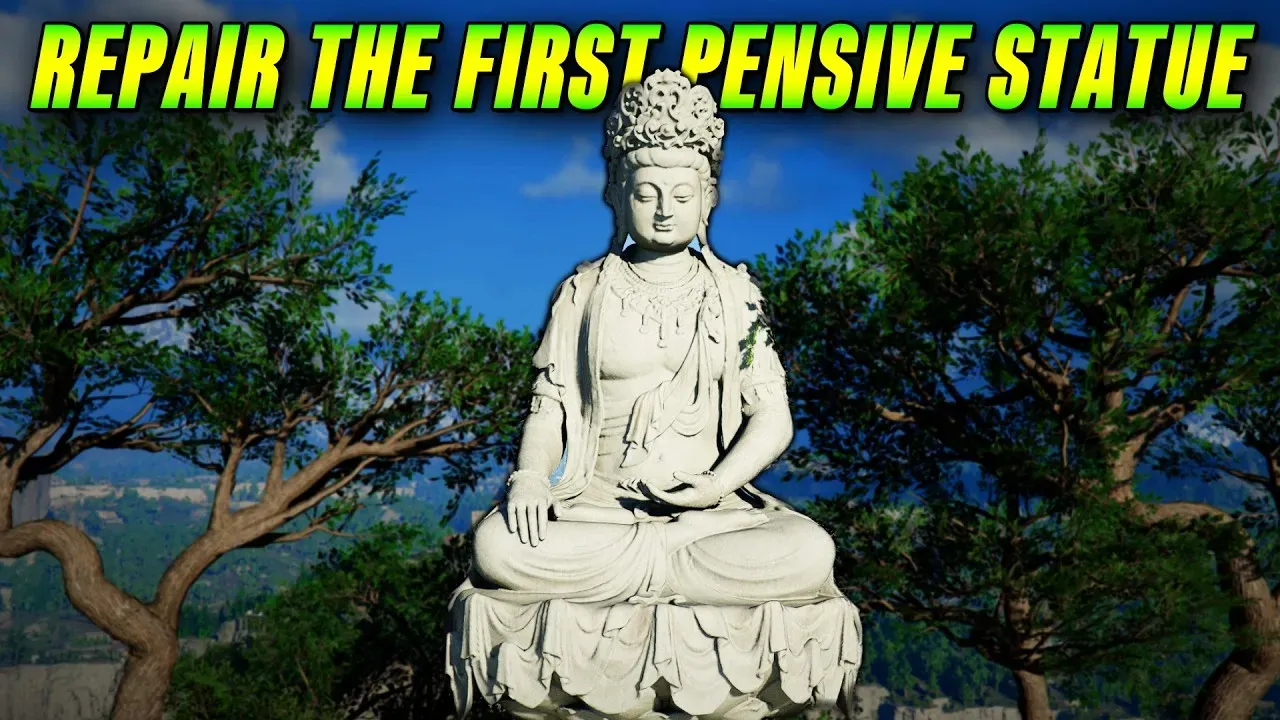 How To Repair the First Pensive Statue | Jijeong Temple in Chaos Quest Guide - Crimson Desert — Crimson Desert video guide thumbnail